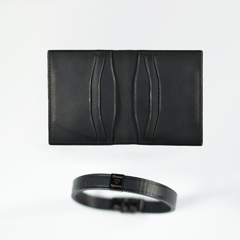 Leather Cardholder 3.0 and Bracelet