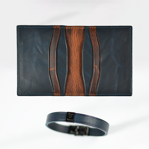 Leather Cardholder 3.0 and Bracelet