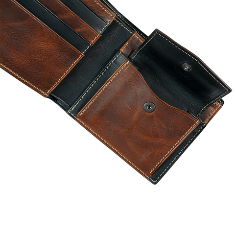 Bifold Leather Wallet 3.0 and Leather Bracelet