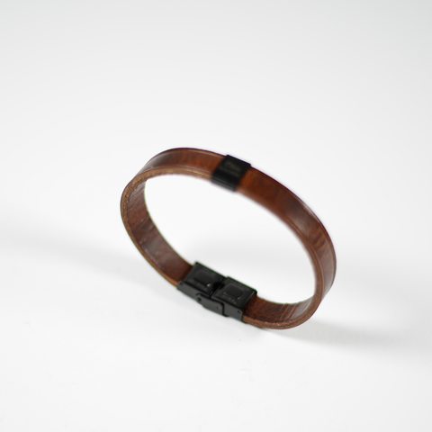 Leather Bracelet | Name and Date