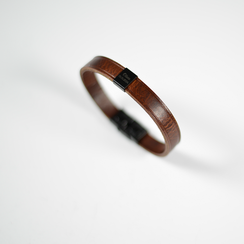 Leather Bracelet | Name and Date