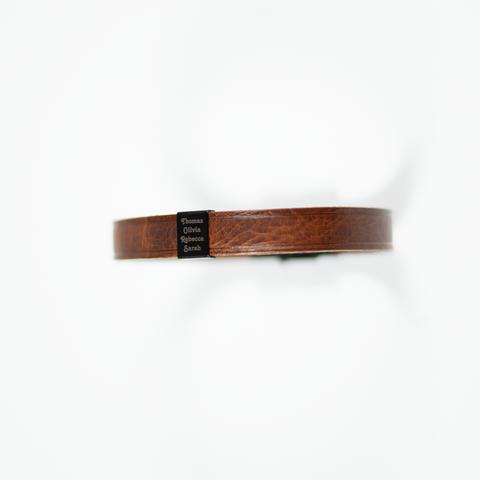 Leather Bracelet | Up to four names